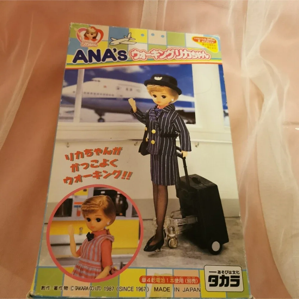 Takara Licca Chan Doll Box Japan Japanese Barbie Retro Vintage Cute Toys 1/6 BJD